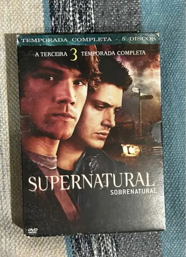 Box terceira temporada de supernatural