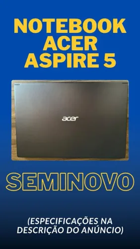 Notebook Acer Aspire 5 10° geração seminovo