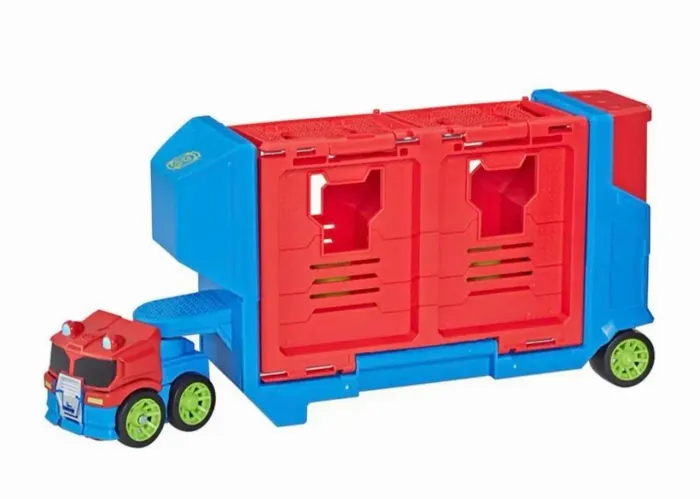 Boneco Transformers Hasbro Carreta-Lançador - Optimus Prime