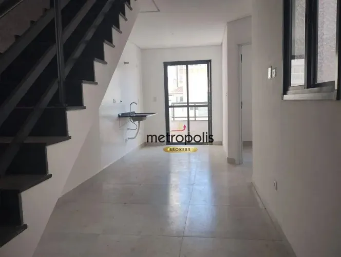 Cobertura à venda, 90 m² por R$ 664.000,00 - Vila Bastos - Santo André/SP