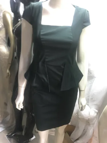 Vestido Verde Musgo Tamanho 40