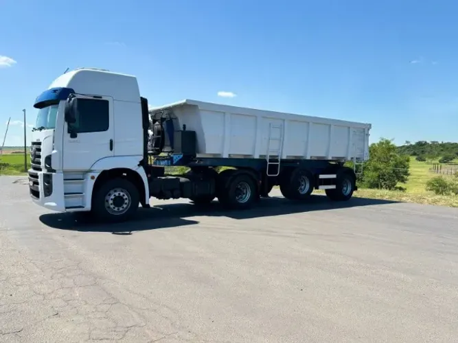 Carreta Caçamba Facchini 2014 2 Eixos Único Dono Frota Jbs