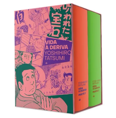 Manga Box Vida a Deriva Yoshihiro Tatsumi Lacrado