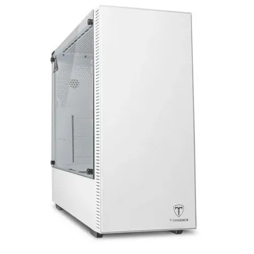Gabinete Gamer T-Dagger Cube White s/ Fan Led - ATX, Micro-ATX e Mini-ITX - WZetta