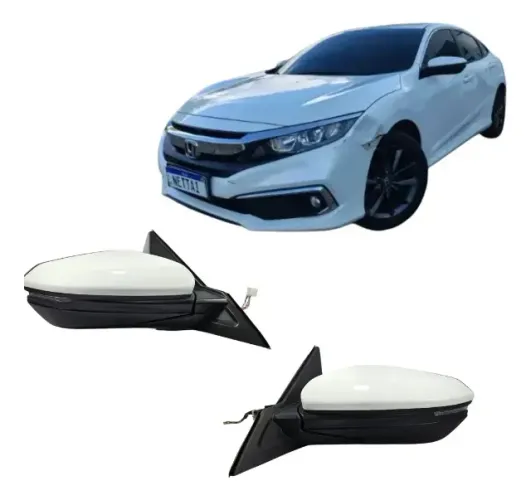 PAR Retrovisor Civic G10 2017 2018 2019 2020 2021 2022 2023 (Usado)