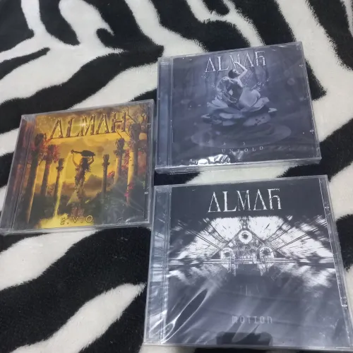 CD Almah Edu Falaschi- 3 álbuns lacrados