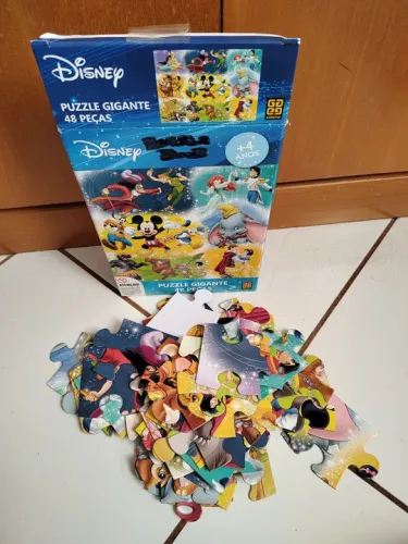 Quebra Cabeça Disney Gigante 48 Peças