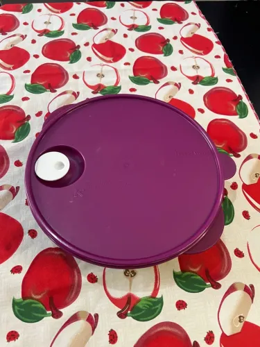 TUPPERWARE cristalwave +- 2L linha microondas cor uva