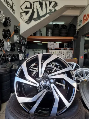 Jogo de rodas novas aro 15 5x100 Volkswagen Virtus