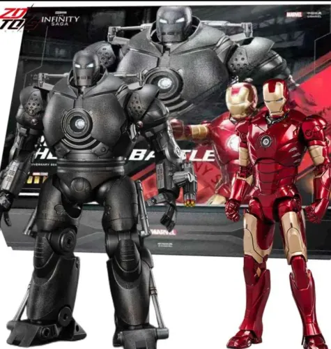 Kit homem de ferro Iron man com LED