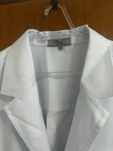 Jaleco Branco Poliéster M 