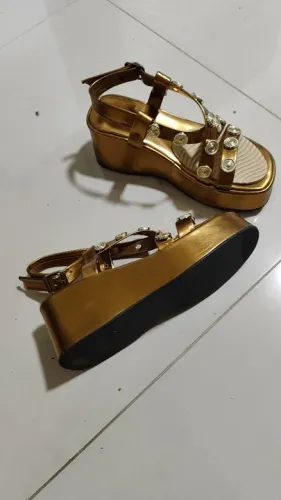 Sandália Bronze nova