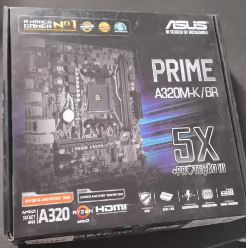 Placa Mãe ASUS PRIME A320M-K/BR
