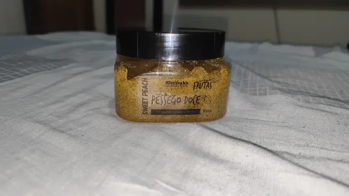 Esfoliante Corporal e Rosto Pêssego Doce - Rhenuks