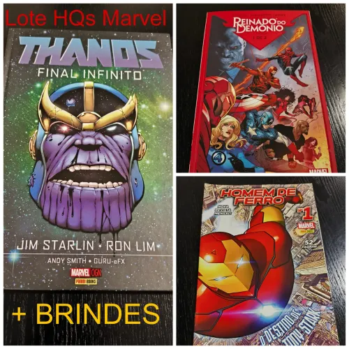 Lote HQs Marvel