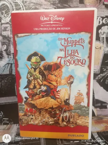FITA VHS WALT DISNEY DUBLADO - OS MUPPETS 