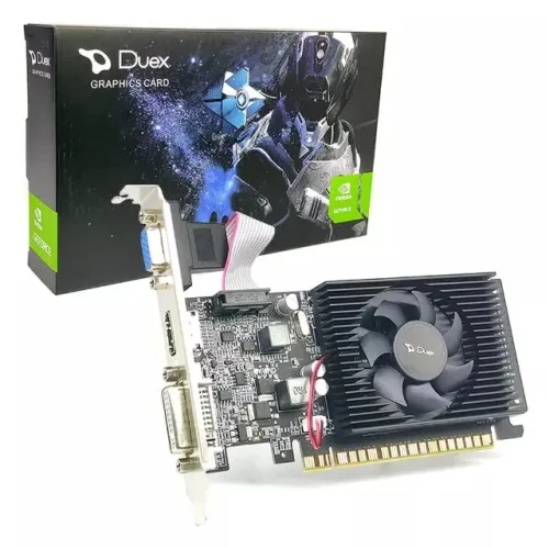 Placa de Video GPU GT610 1GB DDR3 64BITS Duex