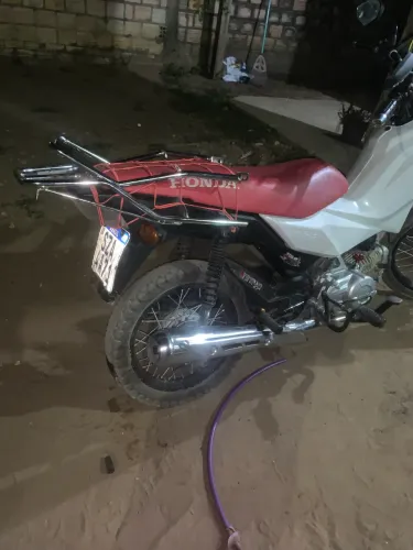 Alça cromada alta pop 110