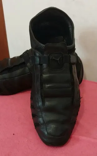 Puma Speed Cat - Couro Preto número 45