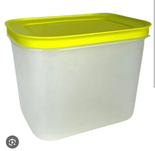 2 potes Tupperware Freezer LINE margarida 1 litro - Novo