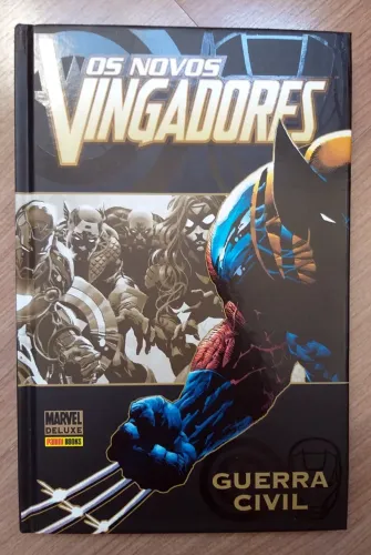 Marvel Deluxe Os Novos Vingadores Guerra Civil Ed Panini