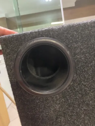Subwoofer e caixa