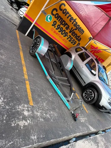 Carretinha para jet ski com rodas aro 22