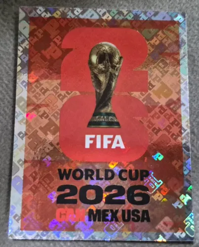FWC 6, figurinha copado mundo 2026, Original Panini.