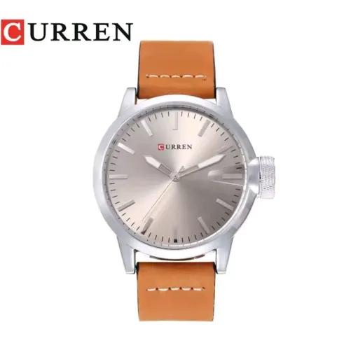 Relógio Masculino Grande Original Curren 8208