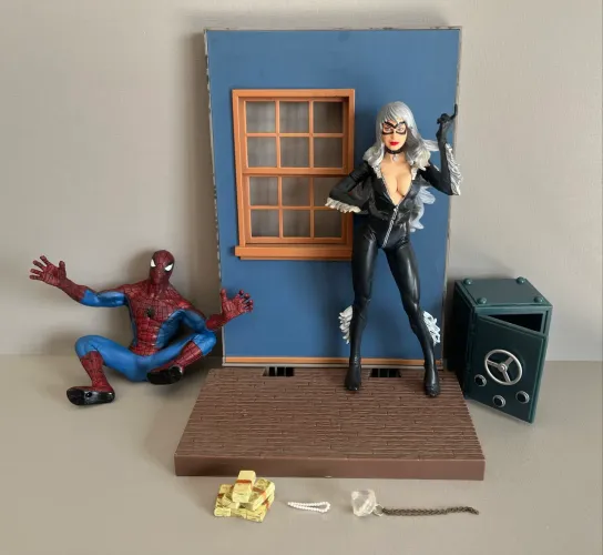 Gata Negra Spiderman Homem- Aranha - Marvel Select Diamond Toys - Original