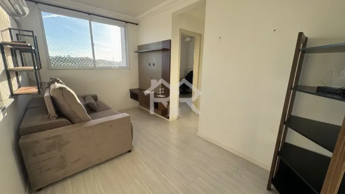 Apartamento 2 dormitórios semi mobiliado com vaga de garagem para alugar no bairro Parteno