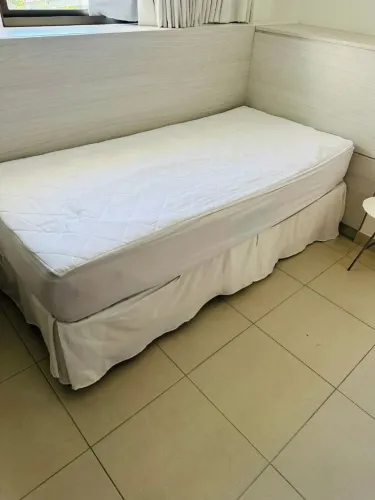 Linda cama de solteiro