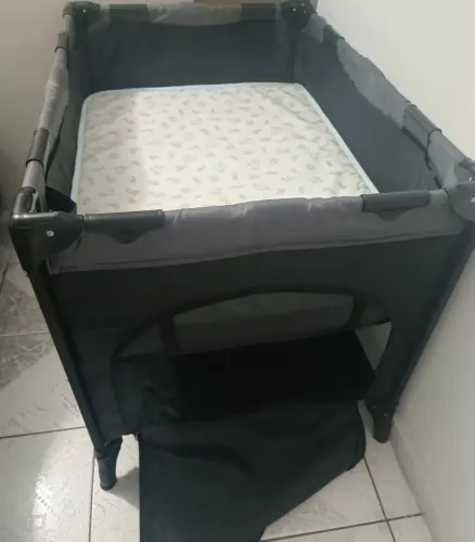 Chiqueirinho + colchão novo+lençol novo