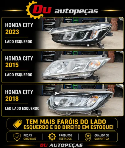 Faróis HONDA CITY 