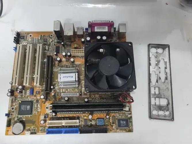 Kit placa mae antiga atlhon xp 512mb ram