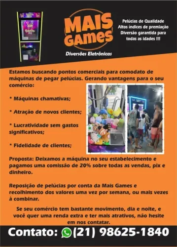Gruas máquinas de ursinhos de pelúcia