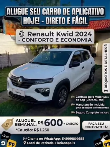 Renault Kwid Zen 1.0 Flex 12V 5P Mec. 2024