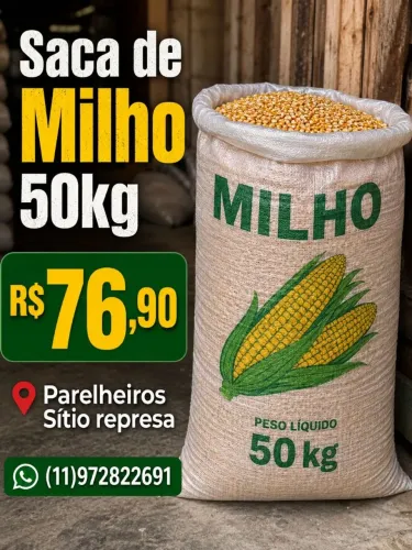Saca de Milho 50kg 