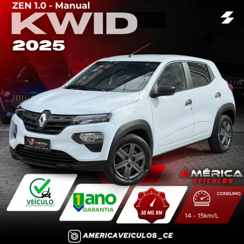 Renault Kwid Zen 1.0 Flex 12V 5P Mec. 2025