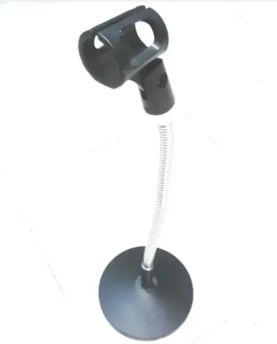 Pedestal Microfone De Mesa Smart Sm 038 Cor Preto