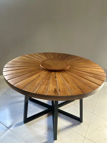 Mesa de jantar redonda