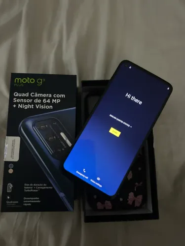 Vendo moto g9 plus impecável para vender hoje 