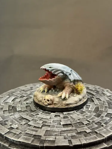 Miniatura para rpg ou coleção bullete dnd bg3 na escala