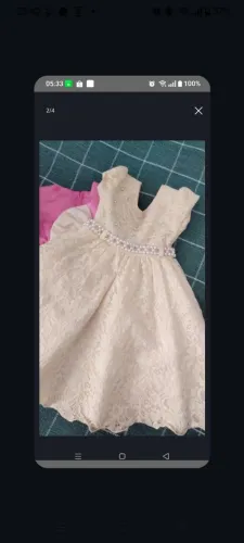 Vestido infantil