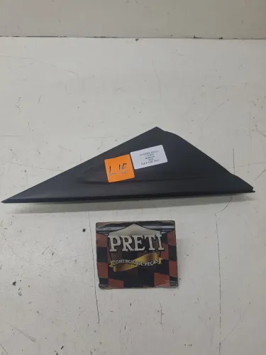 Moldura Externa Retrovisor L/d Hyundai Hb20 2020 / 2021 Preto