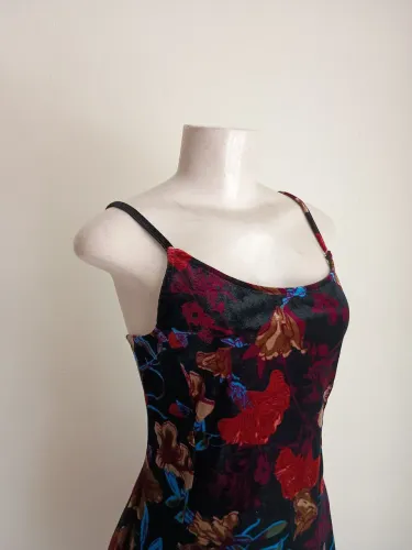 Vestido veludo