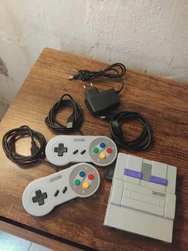 Mini console super nitendo 130mil jogos do Atari ao ps1