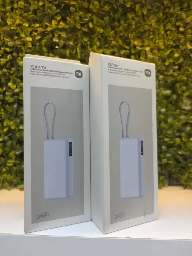 Xiaomi Power Bank 20000mAh 67W Original - Carregamento Rápido com Cabo Integrado