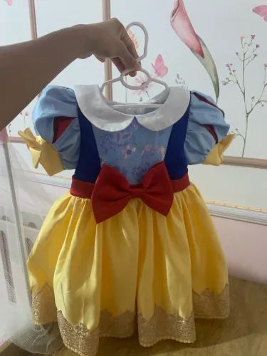 Vestido branca de neve festa