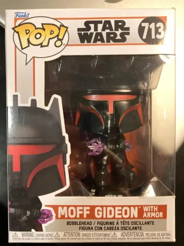 Funko Pop Disney Star Wars Moff Gideon With Armor 713